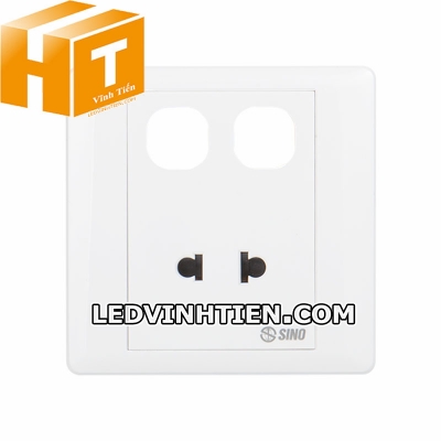 Ổ cắm đơn 2 chấu 2 lỗ S98UXX / S986UXX Sino Vanlock