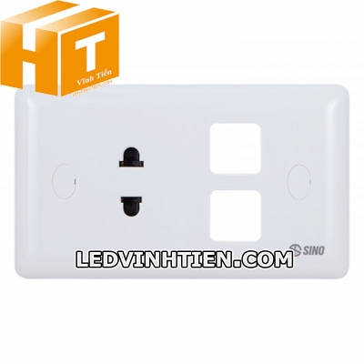 Ổ cắm đơn 2 chấu S198XX / S198XXV Sino Vanlock