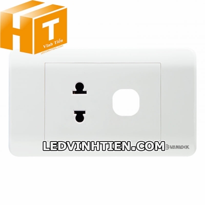 Ổ cắm đơn 2 chấu ZLU/X Sino Vanlock