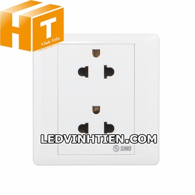 Ổ cắm đôi 3 chấu S98UE2 Sino Vanlock