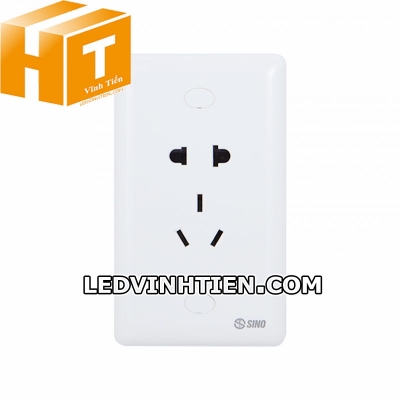 Ổ cắm 3 chấu Úc và 2 chấu S19 Sino Vanlock
