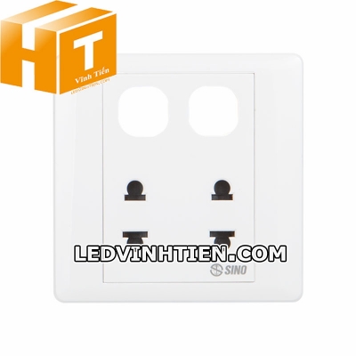Ổ cắm đôi 2 chấu 2 lỗ S98U2XX / S986U2XX Sino Vanlock