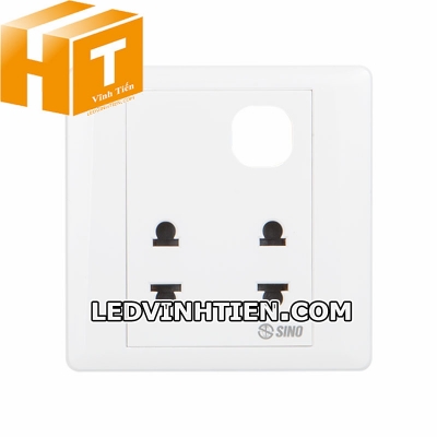 Ổ cắm đôi 2 chấu 1 lỗ S98U2X / S986U2X Sino Vanlock