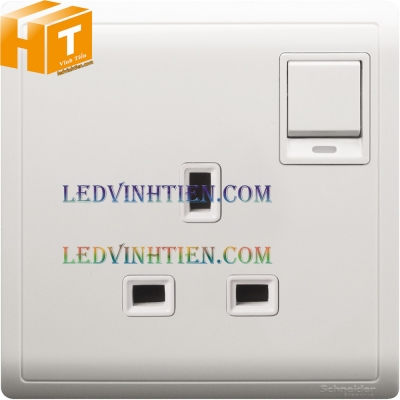 Ổ cắm đơn 3 chân 13A E82T25DN_WE