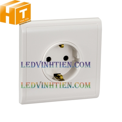 Ổ cắm schuko 16A màu trắng Schneider