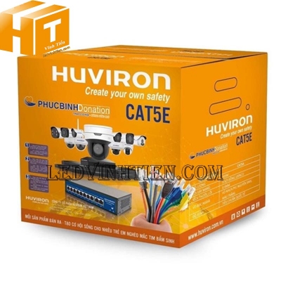 Cáp mạng CAT5E UTP HUVIRON F-UTP/CAT5E-04