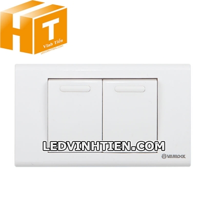 Công tắc 1 nút 1 chiều, 1 nút 2 chiều Sino Vanlock