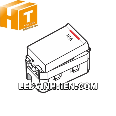 Công tắc 2 cực 16A có đèn Sino Vanlock