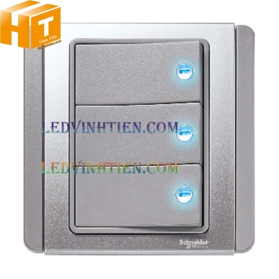 Công tắc ba dolly 2 chiều màu xám Schneider