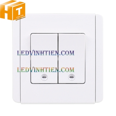Công tắc dọc 1 chiều màu trắng Schneider