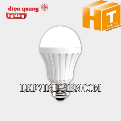 LED bulb tròn thân nhựa LEDBUA70 7W Điện Quang
