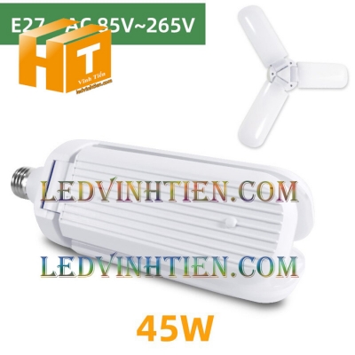 Đèn led 3 cánh quạt