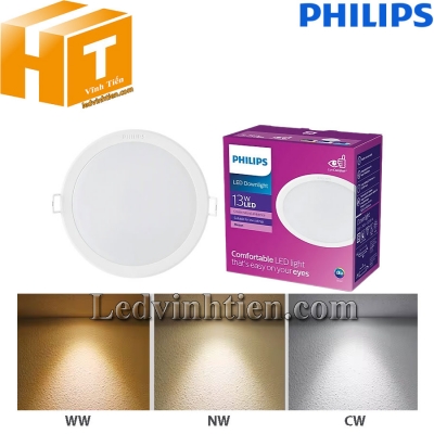 Đèn led âm trần tròn đổi màu 13W Meson SSW 125 Philips