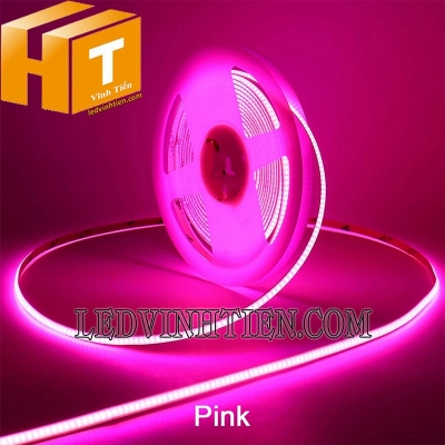 Đèn led dây COB 12V màu hồng