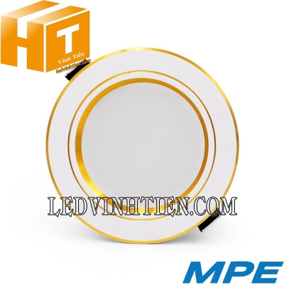 Đèn led downlight 3 màu DLV 7w