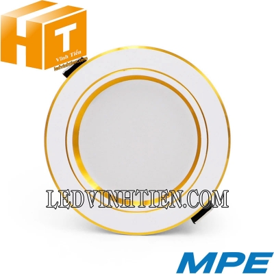 Đèn led downlight 3 màu DLV 9w