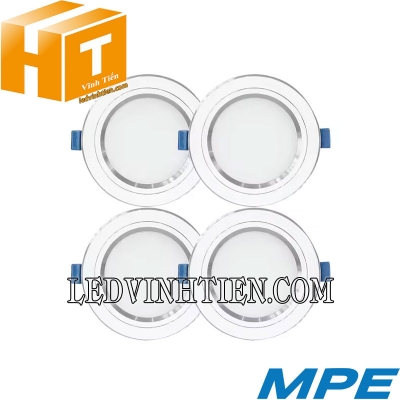 Đèn led downlight 3 màu DLB 9w