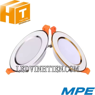 Đèn led downlight 3 màu DLB 7W