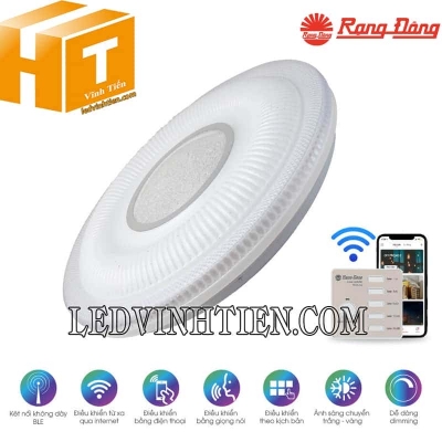 Đèn led ốp trần 500/40W Bluetooth Rạng Đông