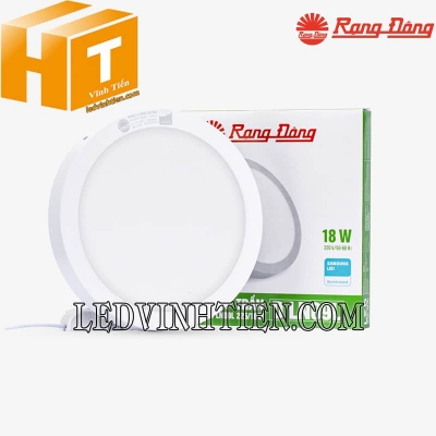 Đèn Led Ốp trần Tròn LN09 225/18W Rạng Đông