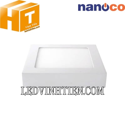 Đèn led ốp trần vuông Nanoco 12W NPL123S