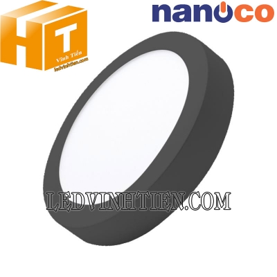 Đèn led panel ốp trần 24W viền đen Nanoco