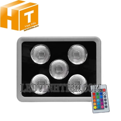 Đèn led pha chóa phễu 250W RGB