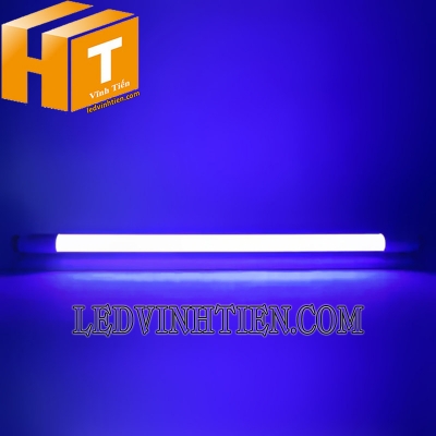 Đèn tuýp led T8 60cm chống nước xanh dương