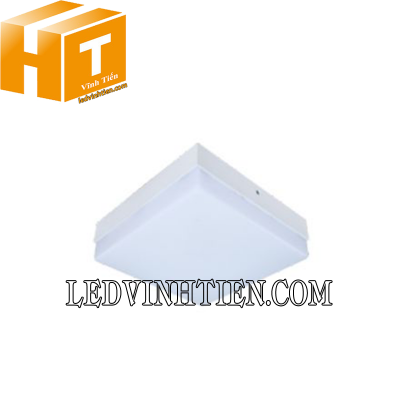 Đèn ốp trần led đế nhựa vuông 18W (KFB0182)