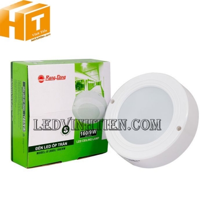 Đèn Led Ốp trần Tròn LN05 160/9W Rạng Đông