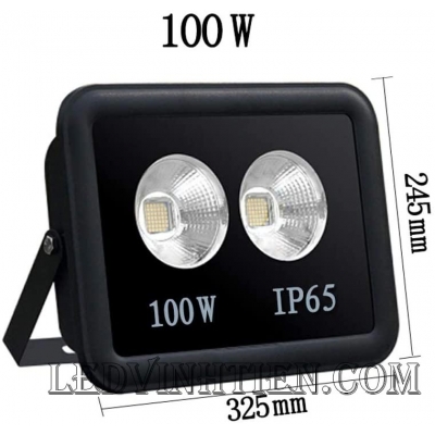 Đèn pha led chiếu điểm 100W