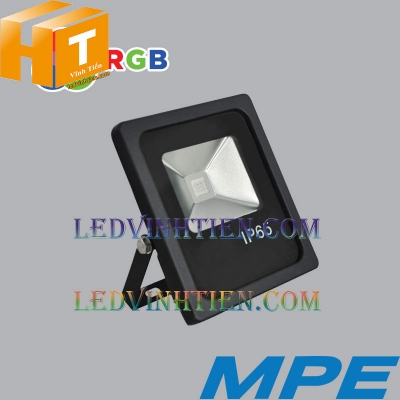 Đèn pha led 10w RGB MPE