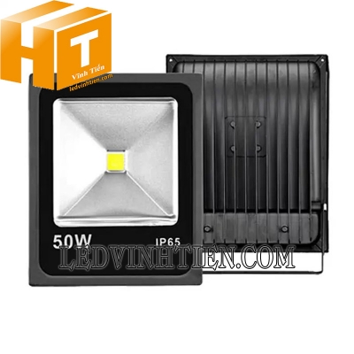 Đèn pha led 50w vỏ đen