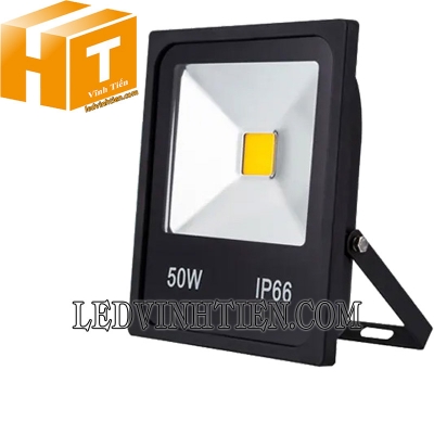 Đèn pha led 50w vỏ đen