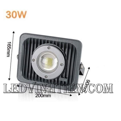 Đèn pha led xương cá 30W