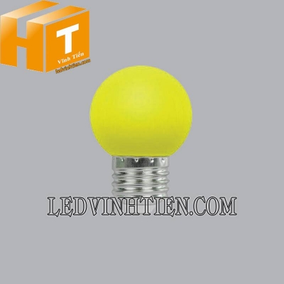 Đèn LED bulb tròn màu vàng LBD-3YL MPE