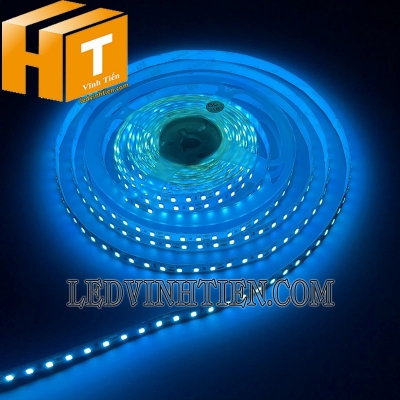 Led dây 12V 2835 120 led/m 3mm xanh dương