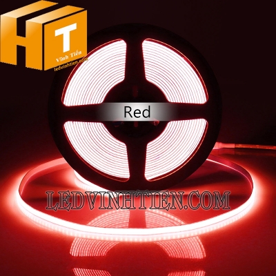 Đèn led dây COB 24V màu đỏ