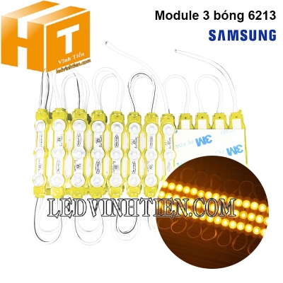 Led hắt 3 bóng Samsung 6213 màu vàng