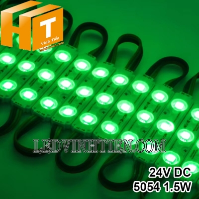 Led hắt 3 bóng 24V 5054 xanh lá