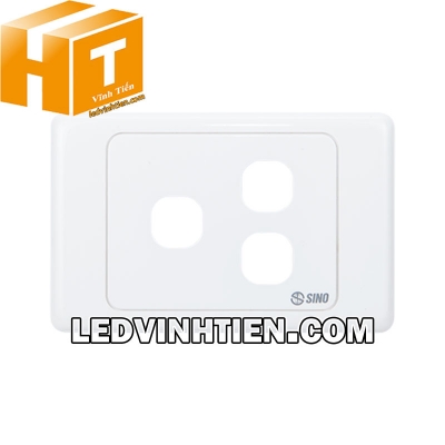 Mặt công tắc 3 lỗ S9M3/X Sino Vanlock