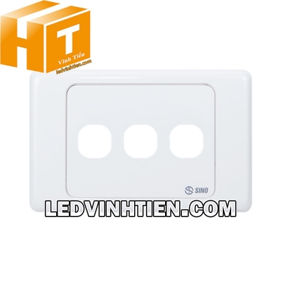 Mặt công tắc 3 lỗ S93/X Sino Vanlock