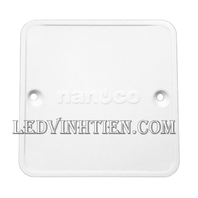 Nắp hộp âm đơn dùng cho mặt vuông NA105-N