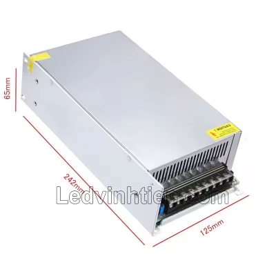 Nguồn 12V 40A có quạt