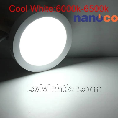 Đèn led ốp trần vuông Nanoco 12W NPL126S