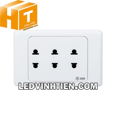Ổ cắm ba 2 chấu S9MU3 Sino Vanlock