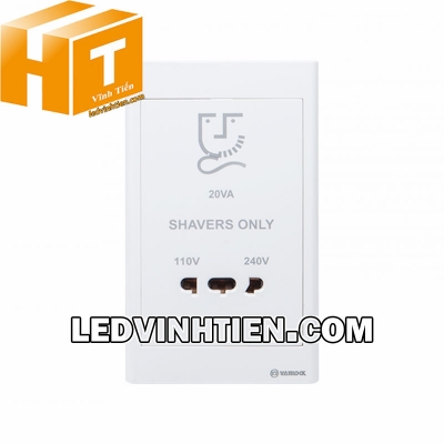 Ổ cắm dao cạo râu dọc S18/2727V Sino Vanlock