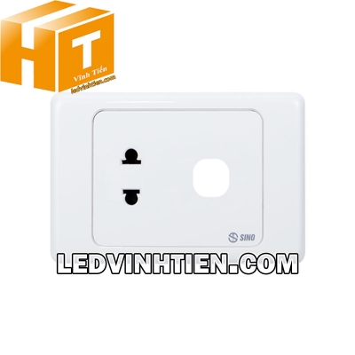 Ổ cắm đơn 2 chấu 1 lỗ S9UX Sino Vanlock