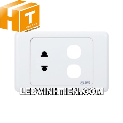 Ổ cắm đơn 2 chấu 2 lỗ S9UXX Sino Vanlock