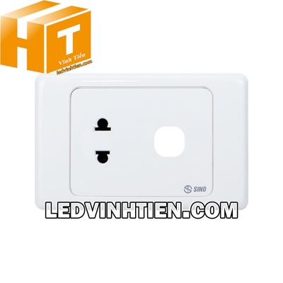 Ổ cắm đơn 2 chấu 1 lỗ S9MUX Sino Vanlock